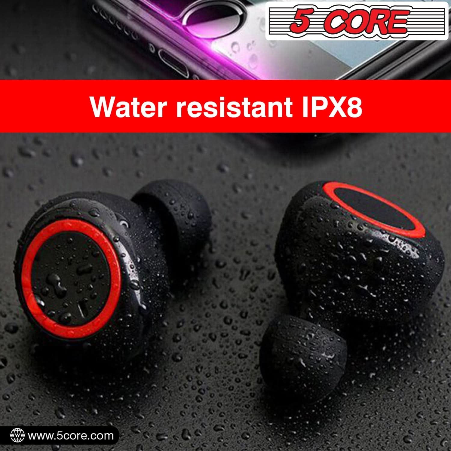 Mini Bluetooth Wireless Earbuds with Noise Cancelling Technology