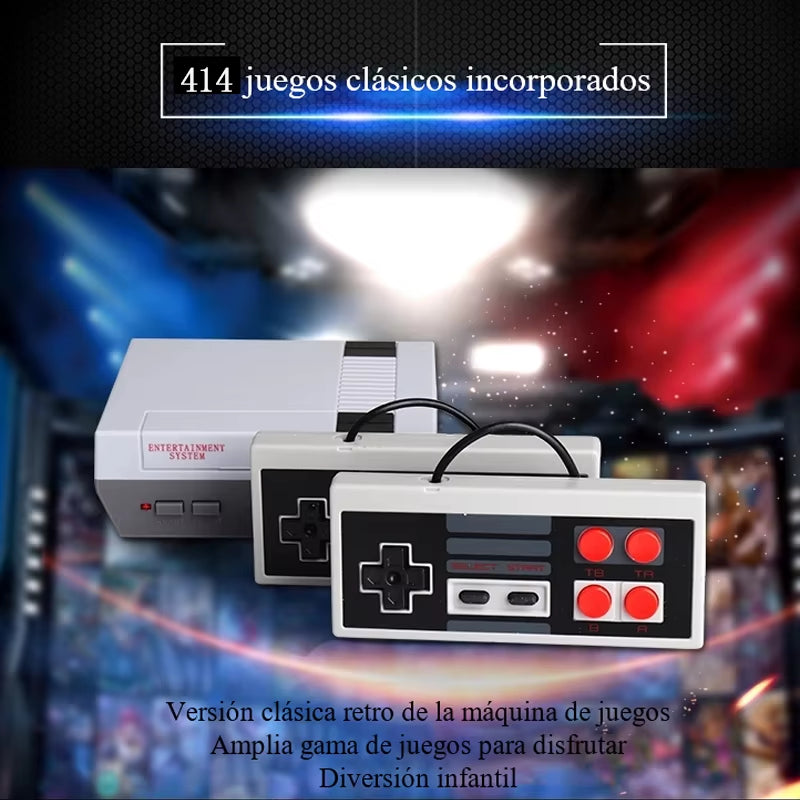 620 Video Game Consoles FC Classic Nostalgic Retro NES 8-Bit 414 Mini MIN Double Sparring Host Indoor Game Console