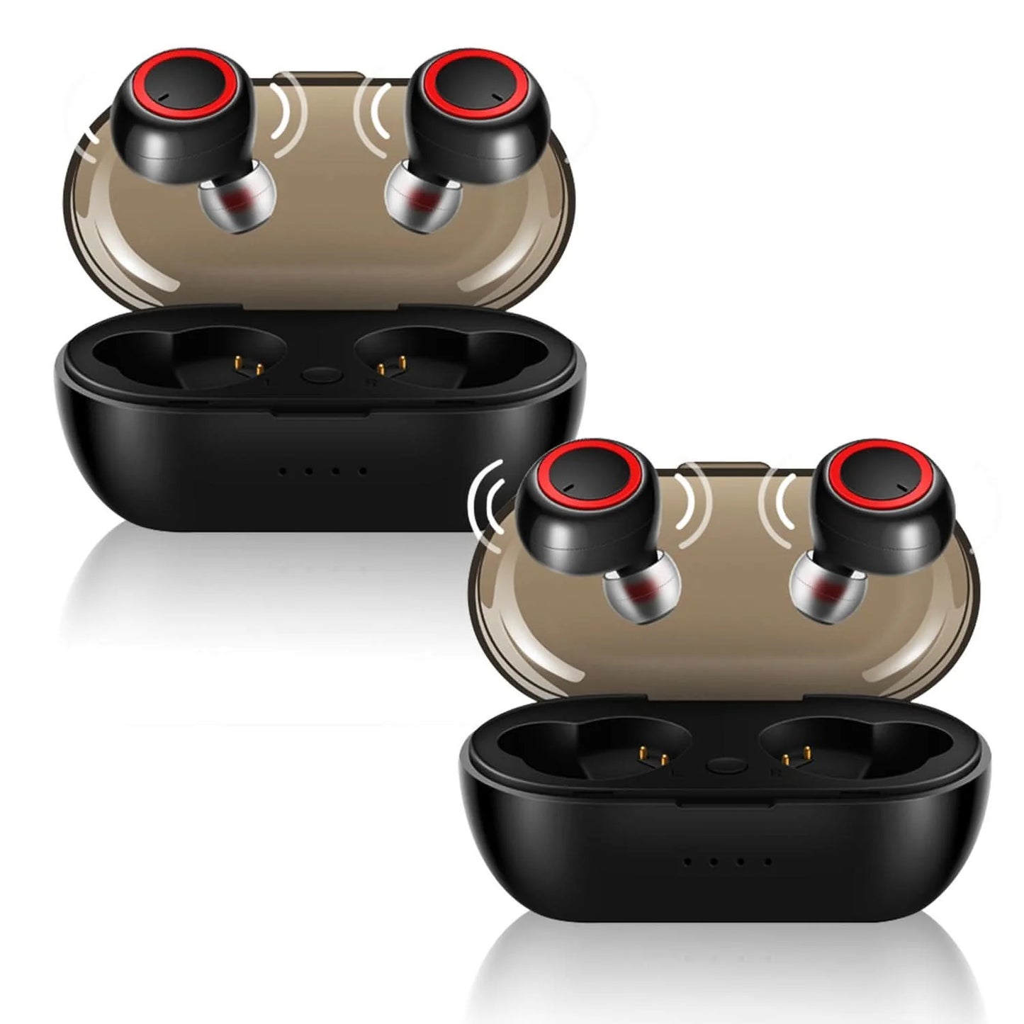 Mini Bluetooth Wireless Earbuds with Noise Cancelling Technology